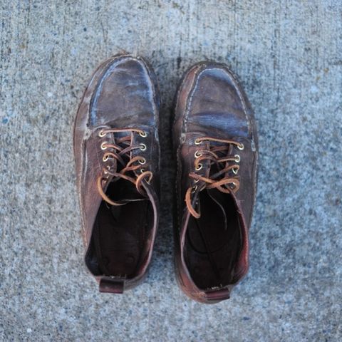 Oak Street Bootmakers Camp Boot in Horween Brown Chromexcel