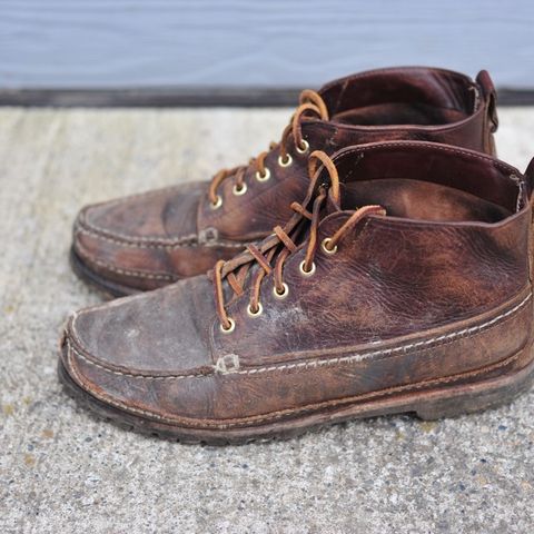 Oak Street Bootmakers Camp Boot in Horween Brown Chromexcel