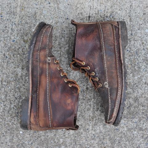 Oak Street Bootmakers Camp Boot in Horween Brown Chromexcel