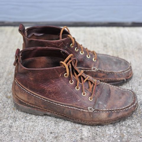 Oak Street Bootmakers Camp Boot in Horween Brown Chromexcel