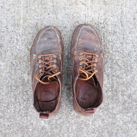 Oak Street Bootmakers Camp Boot in Horween Brown Chromexcel