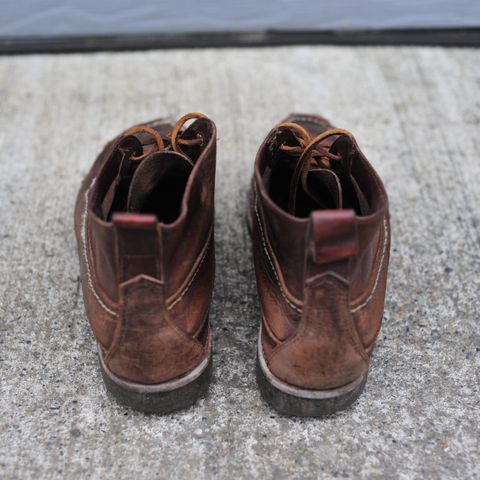 Oak Street Bootmakers Camp Boot in Horween Brown Chromexcel