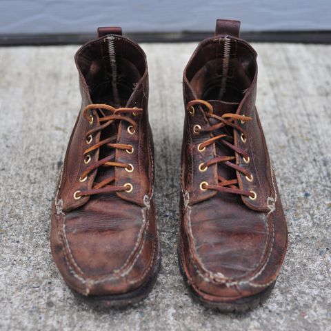 Oak Street Bootmakers Camp Boot in Horween Brown Chromexcel