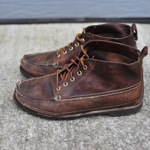 Oak Street Bootmakers Camp Boot in Horween Brown Chromexcel