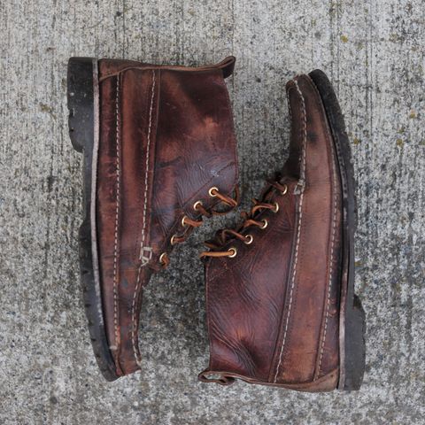 Oak Street Bootmakers Camp Boot in Horween Brown Chromexcel