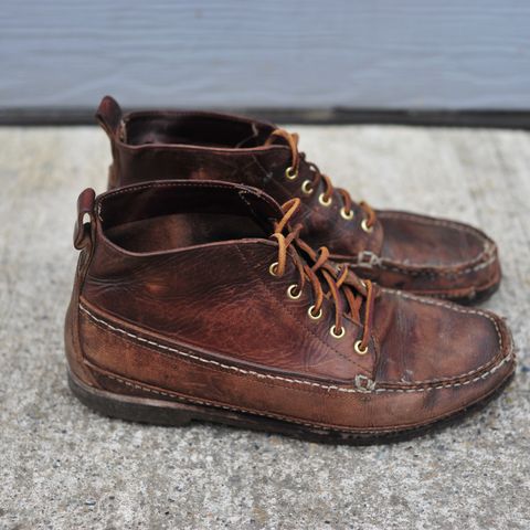 Oak Street Bootmakers Camp Boot in Horween Brown Chromexcel