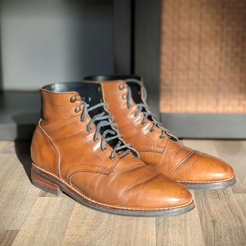Thursday President in Horween Natural Chromexcel