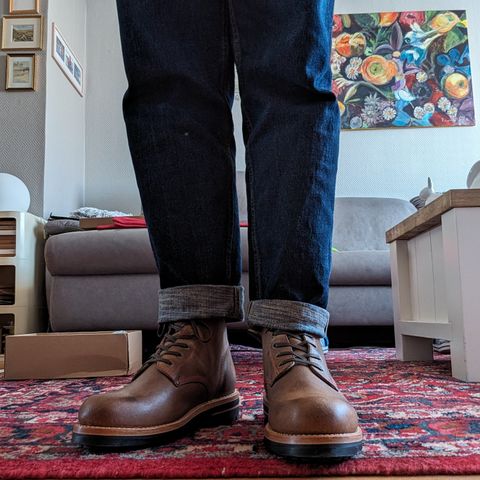 Urban Shepherd Scout in Waxed Portugese Calfskin