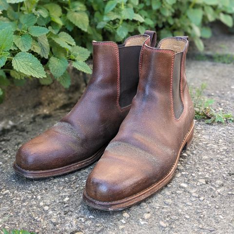 Urban Shepherd Unknown Model in Waxed Portugese Calfskin