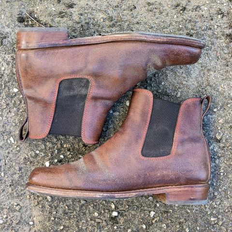 Urban Shepherd Unknown Model in Waxed Portugese Calfskin