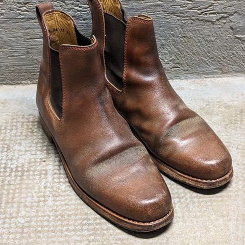 Urban Shepherd Unknown Model in Waxed Portugese Calfskin