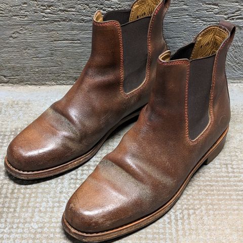 Urban Shepherd Unknown Model in Waxed Portugese Calfskin