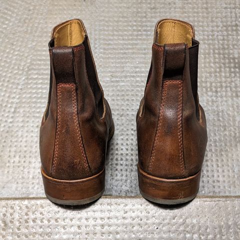 Urban Shepherd Unknown Model in Waxed Portugese Calfskin