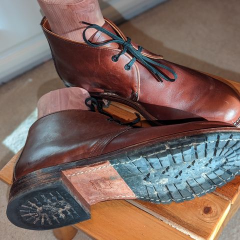 View photo of Red Wing Beckman Chukka in S.B. Foot Copper Rough and Tough