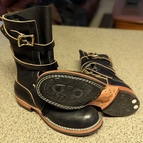 View photo of Nicks TankerPro in Horween Black Chromexcel