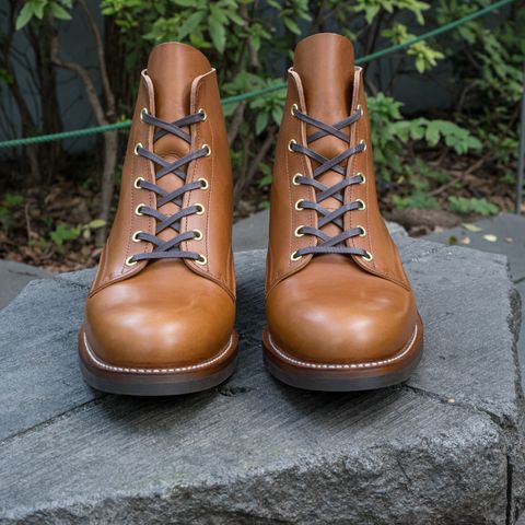 Jack & White Brothers Letterman ZERO in Badalassi Carlo Cognac Minerva