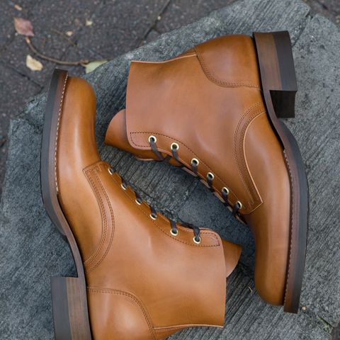 Jack & White Brothers Letterman ZERO in Badalassi Carlo Cognac Minerva