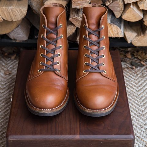 Jack & White Brothers Letterman ZERO in Badalassi Carlo Cognac Minerva