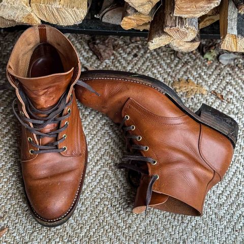 Jack & White Brothers Letterman ZERO in Badalassi Carlo Cognac Minerva