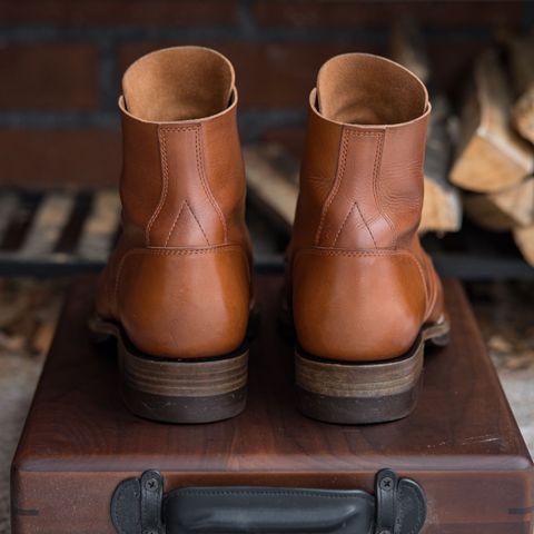 Jack & White Brothers Letterman ZERO in Badalassi Carlo Cognac Minerva