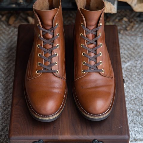 Jack & White Brothers Letterman ZERO in Badalassi Carlo Cognac Minerva