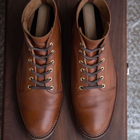 Jack & White Brothers Letterman ZERO in Badalassi Carlo Cognac Minerva