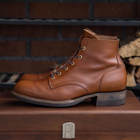 Jack & White Brothers Letterman ZERO in Badalassi Carlo Cognac Minerva