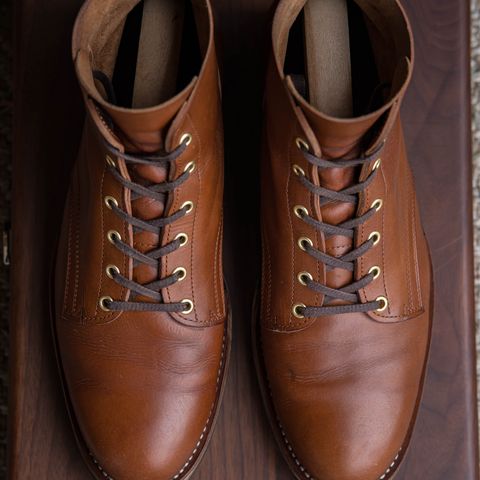 Jack & White Brothers Letterman ZERO in Badalassi Carlo Cognac Minerva