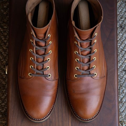 Jack & White Brothers Letterman ZERO in Badalassi Carlo Cognac Minerva