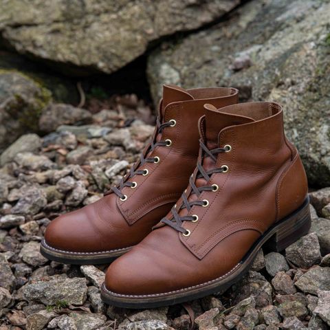 Jack & White Brothers Letterman ZERO in Badalassi Carlo Cognac Minerva