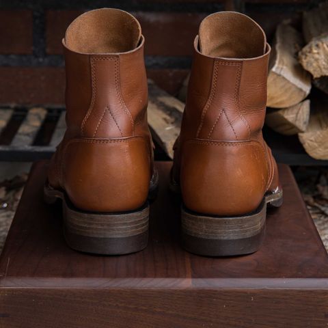 Jack & White Brothers Letterman ZERO in Badalassi Carlo Cognac Minerva