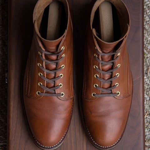 Jack & White Brothers Letterman ZERO in Badalassi Carlo Cognac Minerva