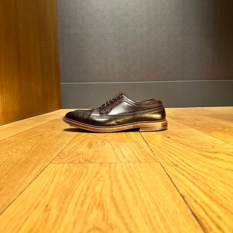 Alden Long Wing Blucher in Horween Color 8 Shell Cordovan