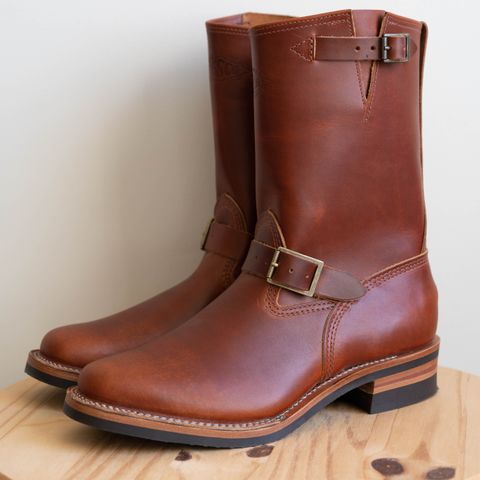 Wesco Boss Engineer Boot in Seidel British Tan Domain