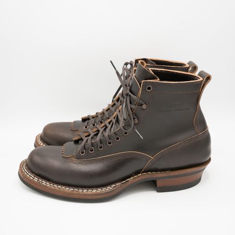 White's 350 Cutter in Horween Brown Waxed Flesh