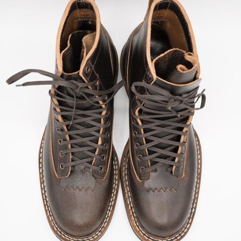 White's 350 Cutter in Horween Brown Waxed Flesh