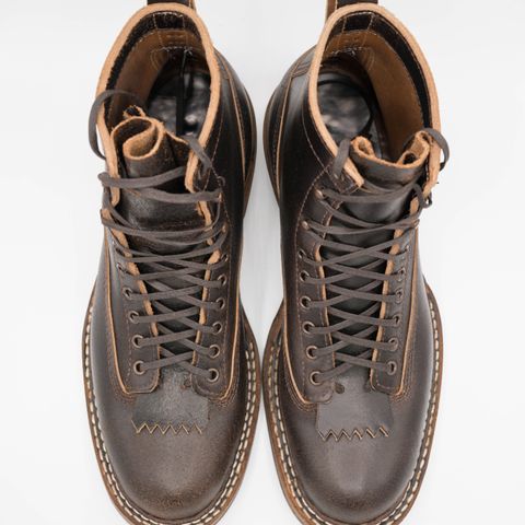White's 350 Cutter in Horween Brown Waxed Flesh