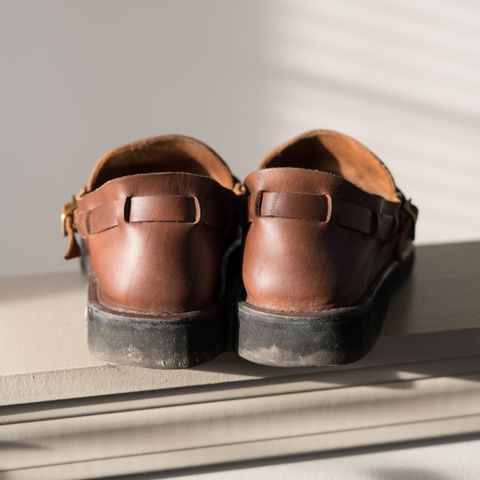 Aurora Shoe Co. Middle English in Horween Brown Chromexcel