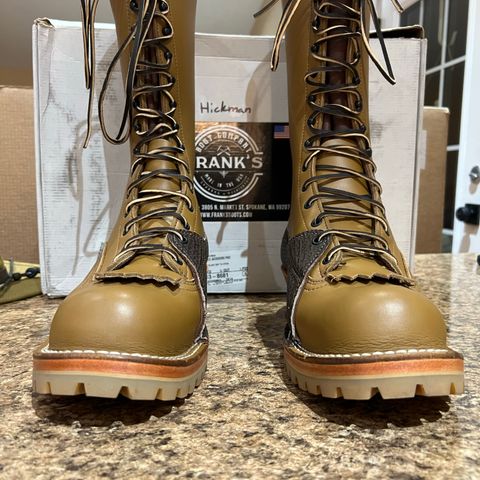 View photo of Frank's Boots Type 1 Commander in Seidel Tan Teton