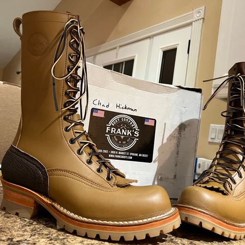 View photo of Frank's Boots Type 1 Commander in Seidel Tan Teton