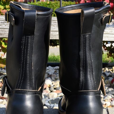 Nicks StationMaster in Horween Black Chromexcel