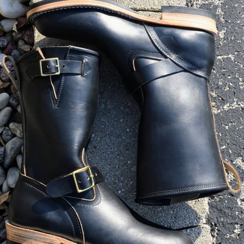 Nicks StationMaster in Horween Black Chromexcel
