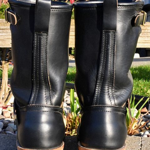 Nicks StationMaster in Horween Black Chromexcel