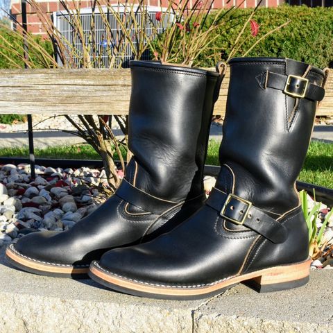 Nicks StationMaster in Horween Black Chromexcel
