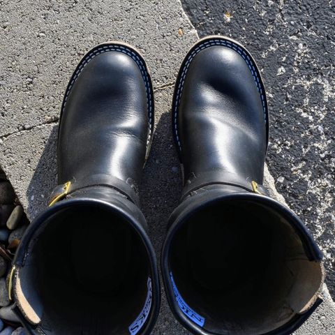 Nicks StationMaster in Horween Black Chromexcel