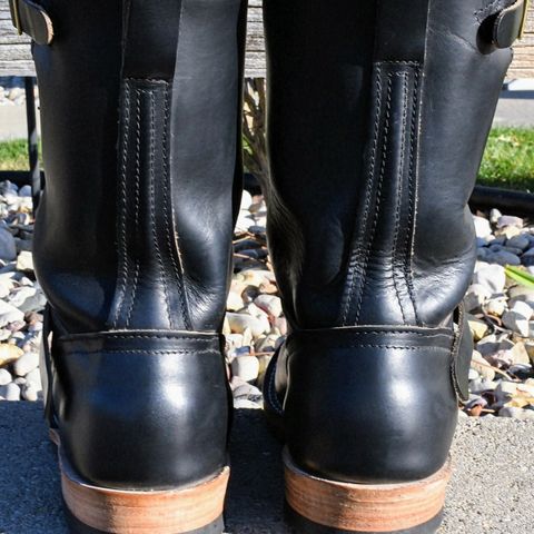 Nicks StationMaster in Horween Black Chromexcel