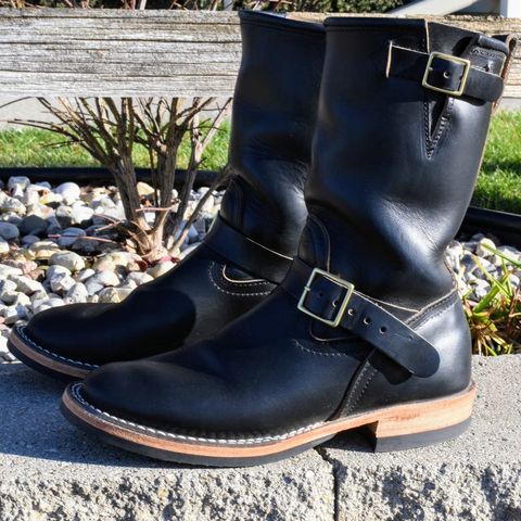 Nicks StationMaster in Horween Black Chromexcel