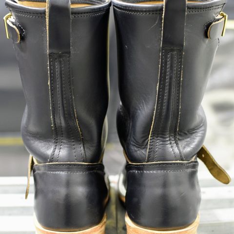 Nicks StationMaster in Horween Black Chromexcel