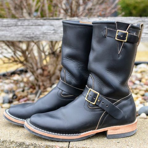 Nicks StationMaster in Horween Black Chromexcel