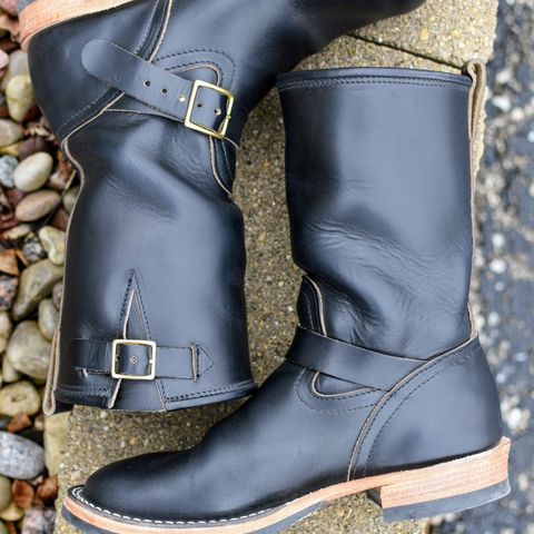 Nicks StationMaster in Horween Black Chromexcel